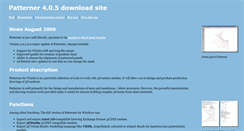 Desktop Screenshot of patterner.co.uk